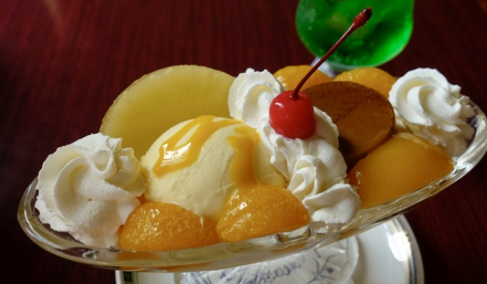 プリンアラモード